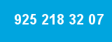 925 218 32 07 925 218 32 07